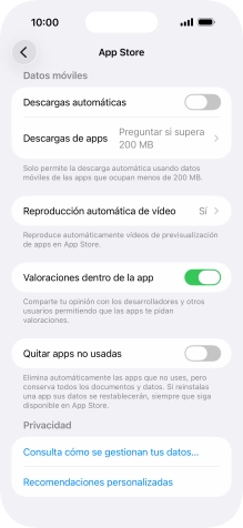 Pulsa el indicador junto a Pulsa el indicador junto a