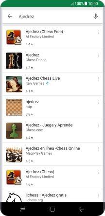 Pulsa la app deseada. Pulsa la app deseada.