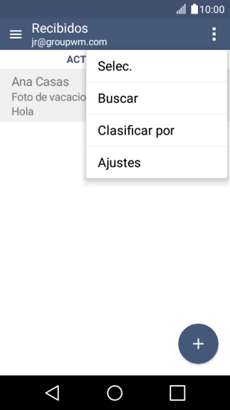 Pulsa Ajustes.