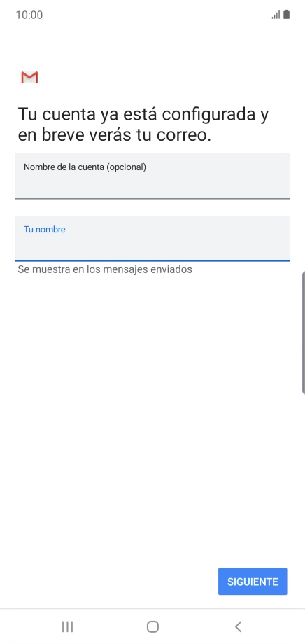 Pulsa SIGUIENTE. Pulsa SIGUIENTE.