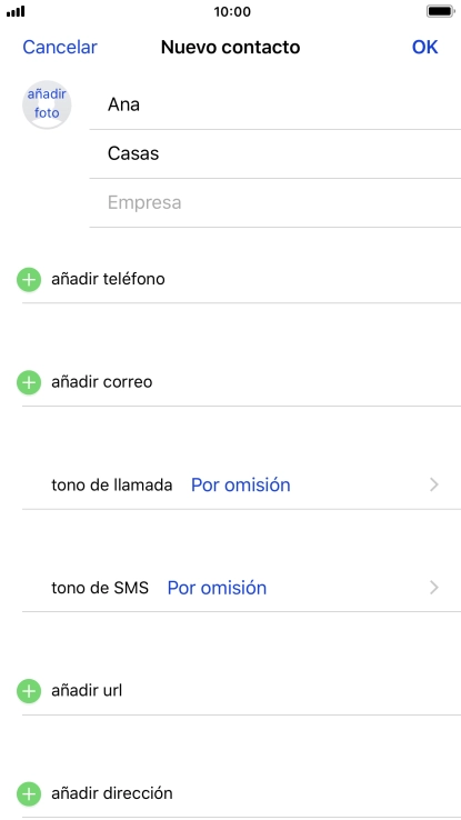 Pulsa añadir teléfono. Pulsa añadir teléfono.