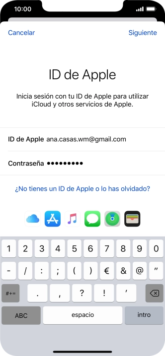 Pulsa Siguiente.