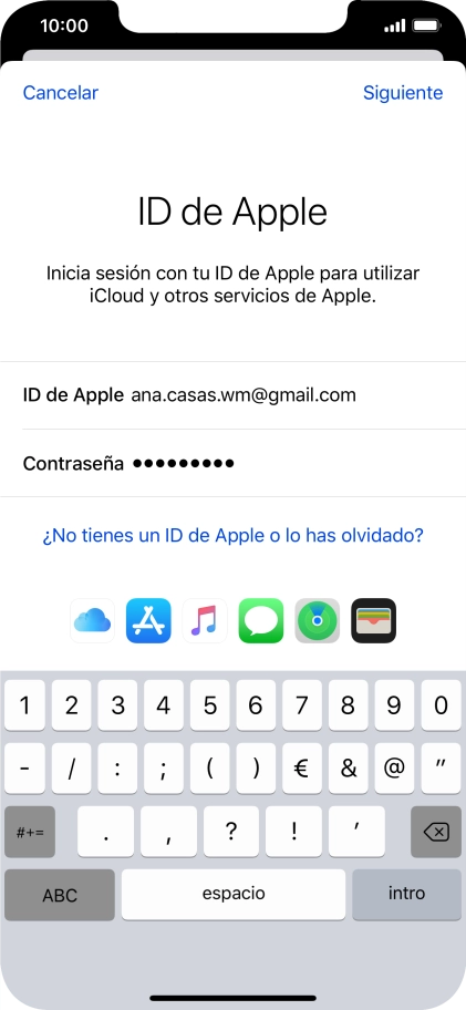 Pulsa Siguiente.