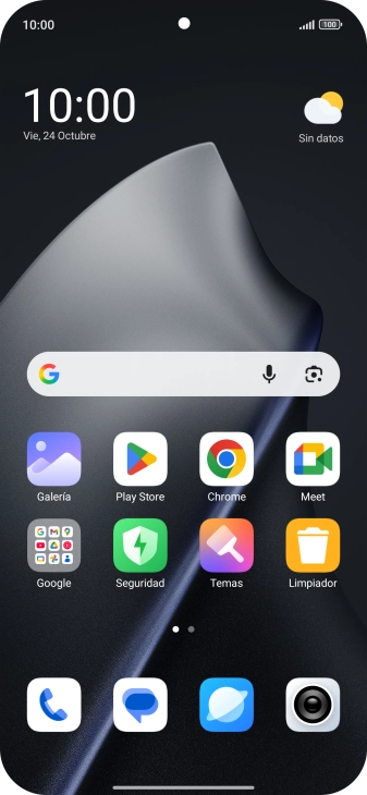 Pulsa el icono de llamadas.