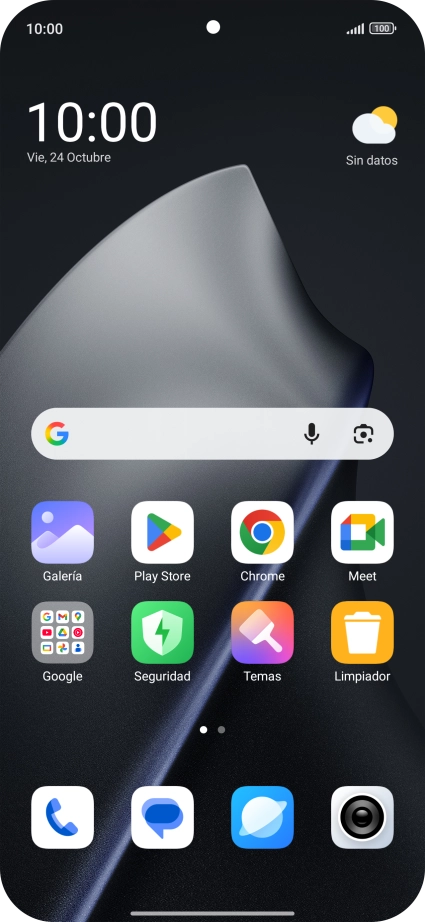 Pulsa el icono de llamadas.