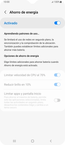 Pulsa la tecla de inicio para terminar y regresar a la pantalla de inicio. Pulsa la tecla de inicio para terminar y regresar a la pantalla de inicio.