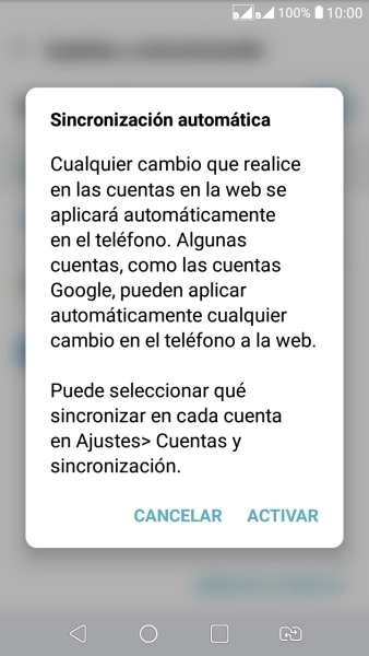 Si activas la función, pulsa ACTIVAR. Si activas la función, pulsa ACTIVAR.