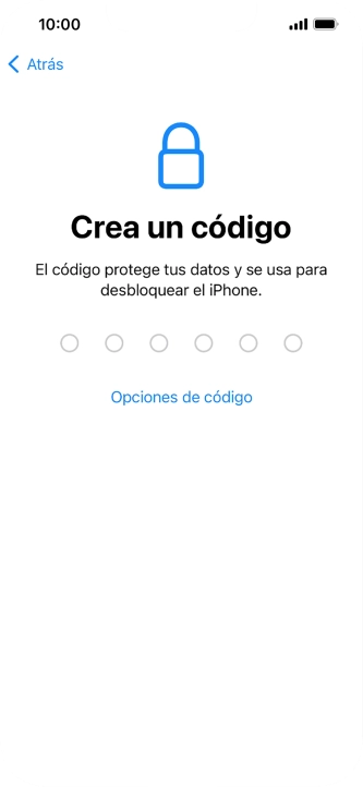 Pulsa Opciones de código. Pulsa Opciones de código.