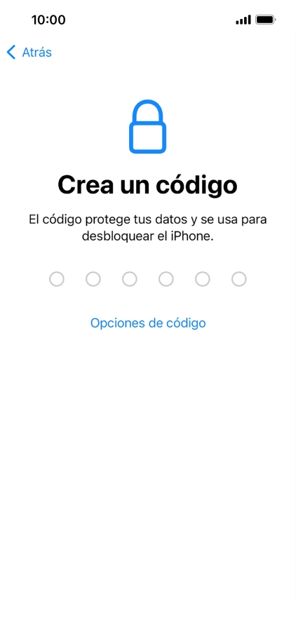 Pulsa Opciones de código. Pulsa Opciones de código.