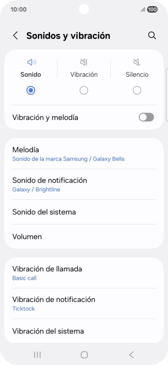 Pulsa Melodía.