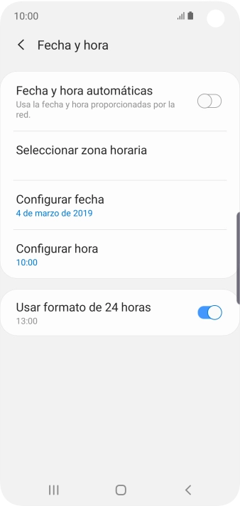 Pulsa el indicador junto a Pulsa el indicador junto a