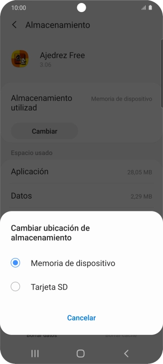 Pulsa el nombre de la tarjeta de memoria. Pulsa el nombre de la tarjeta de memoria.