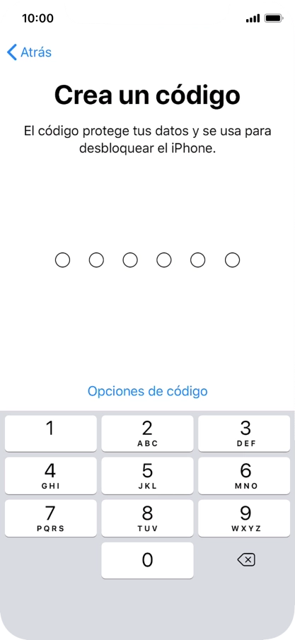 Pulsa Opciones de código. Pulsa Opciones de código.