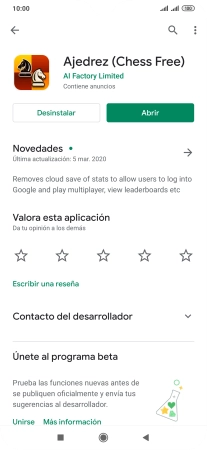 Pulsa Desinstalar. Pulsa Desinstalar.