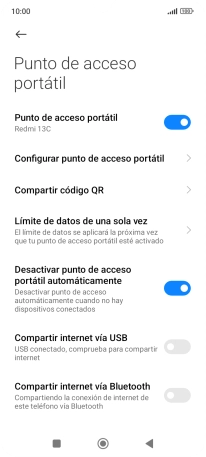 Pulsa la tecla de inicio para terminar y regresar a la pantalla de inicio.