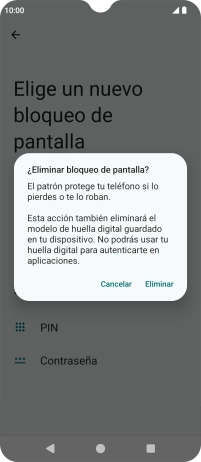 Pulsa Eliminar. Pulsa Eliminar.