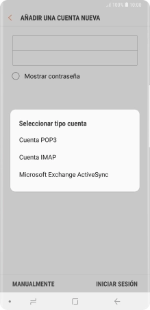 Pulsa Cuenta POP3. Pulsa Cuenta POP3.