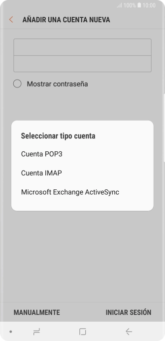Pulsa Cuenta POP3. Pulsa Cuenta POP3.