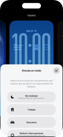 Pulsa un modo de concentración. Pulsa un modo de concentración.