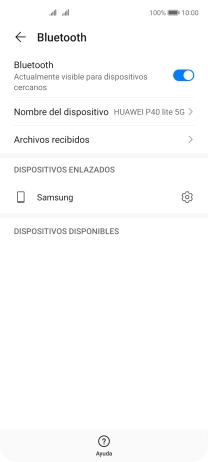 Desliza el dedo hacia arriba desde la parte inferior de la pantalla para terminar y volver a la pantalla de inicio.