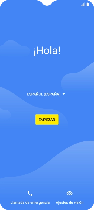 Pulsa EMPEZAR. Pulsa EMPEZAR.