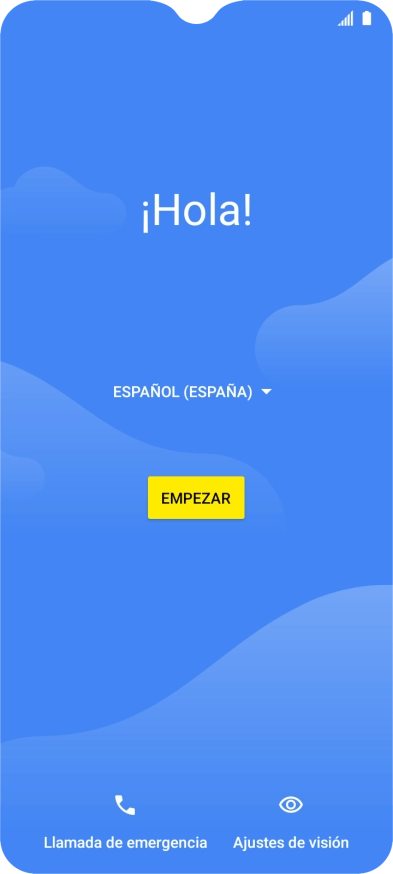 Pulsa EMPEZAR. Pulsa EMPEZAR.