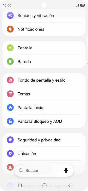Pulsa Batería.