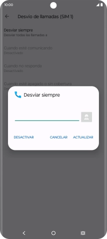 Pulsa DESACTIVAR. Pulsa DESACTIVAR.