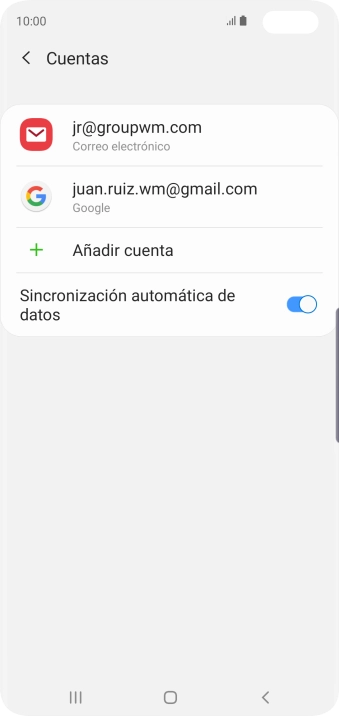 Pulsa la tecla de inicio para regresar a la pantalla de inicio. Pulsa la tecla de inicio para regresar a la pantalla de inicio.