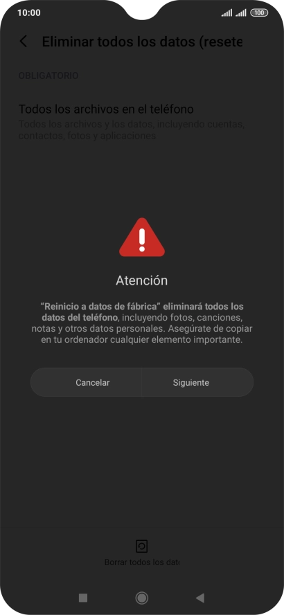 Pulsa Siguiente. Pulsa Siguiente.