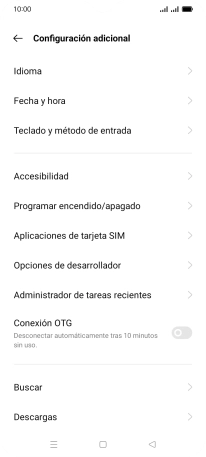 Pulsa Fecha y hora. Pulsa Fecha y hora.