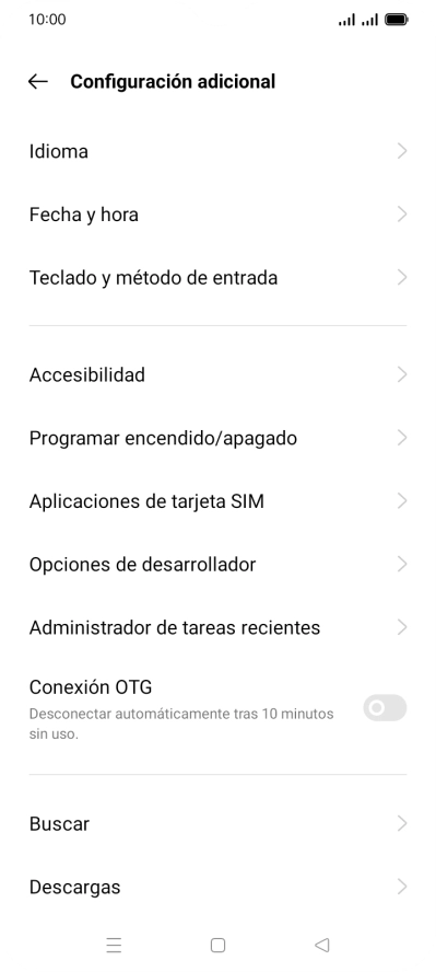 Pulsa Fecha y hora. Pulsa Fecha y hora.