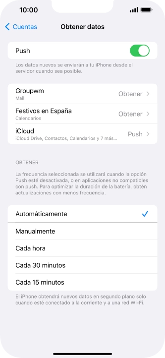 Pulsa el indicador junto a Pulsa el indicador junto a
