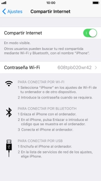 Pulsa Contraseña Wi-Fi e introduce una contraseña. Pulsa Contraseña Wi-Fi e introduce una contraseña.