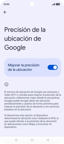 Si pulsas el indicador junto a Si pulsas el indicador junto a