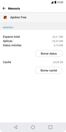 Pulsa Borrar caché. Pulsa Borrar caché.
