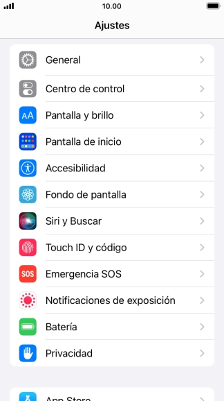 Pulsa Touch ID y código. Pulsa Touch ID y código.