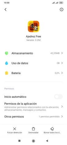 Pulsa la tecla de inicio para terminar y regresar a la pantalla de inicio. Pulsa la tecla de inicio para terminar y regresar a la pantalla de inicio.
