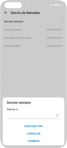 Pulsa DESHABILITAR.