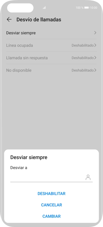 Pulsa DESHABILITAR.
