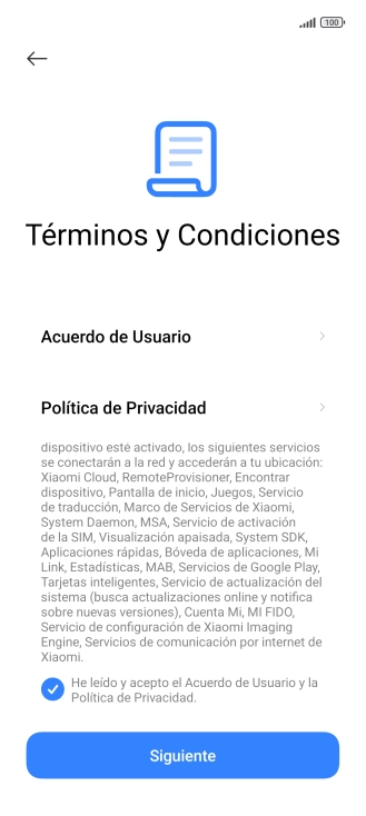 Pulsa Siguiente. Pulsa Siguiente.