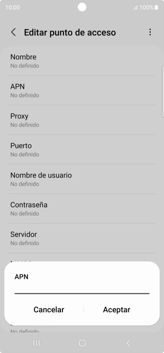 Introduce airtelwap.es y pulsa Aceptar. Introduce airtelwap.es y pulsa Aceptar.