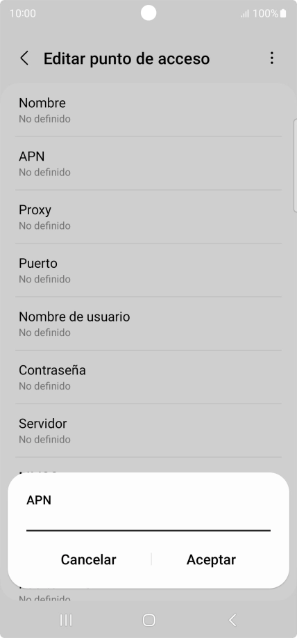 Introduce airtelwap.es y pulsa Aceptar. Introduce airtelwap.es y pulsa Aceptar.
