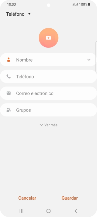 Pulsa la lista desplegable de la guía. Pulsa la lista desplegable de la guía.