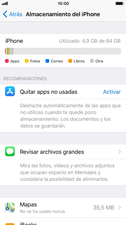 Pulsa la app deseada. Pulsa la app deseada.