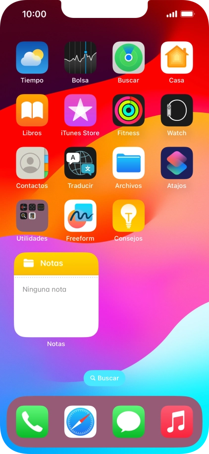 Si utilizas un grupo de widgets: Desliza el dedo hacia arriba o hacia abajo sobre el grupo para seleccionar el widget deseado. Si utilizas un grupo de widgets: Desliza el dedo hacia arriba o hacia abajo sobre el grupo para seleccionar el widget deseado.
