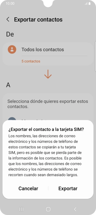 Pulsa Exportar. Pulsa Exportar.