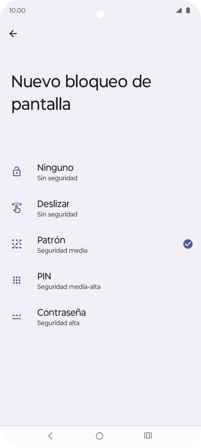 Pulsa Ninguno. Pulsa Ninguno.
