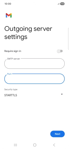 Press the drop down list below 