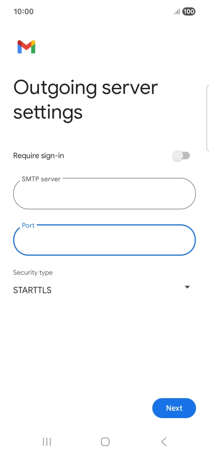 Press the drop down list below 
